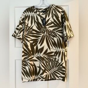 Express Men’s Olive Graphic Tee